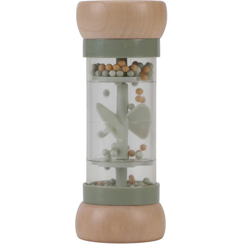 Hochet de pluie en bois Little Farm